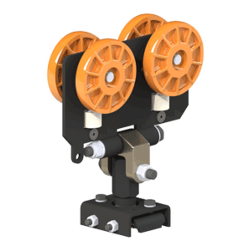 Knight Global Single Bridge Low Profile End Truck, Capacity 3000 lbs – KG MRES7904