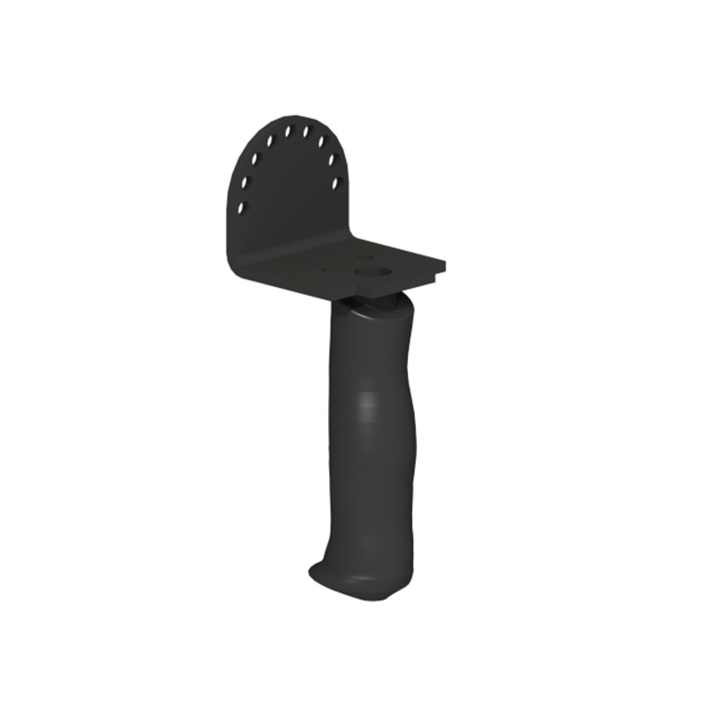 Knight Global Standard Handle Bracket with Ergonomic Grip, No Collar Mount – KG BPA9000-0