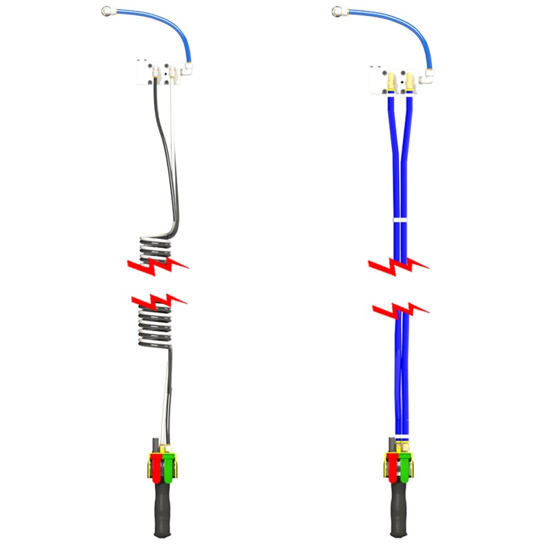 Knight Global Up/Down Pendant Control and Manifold Kit, Coiled Hose – KG BCS3320