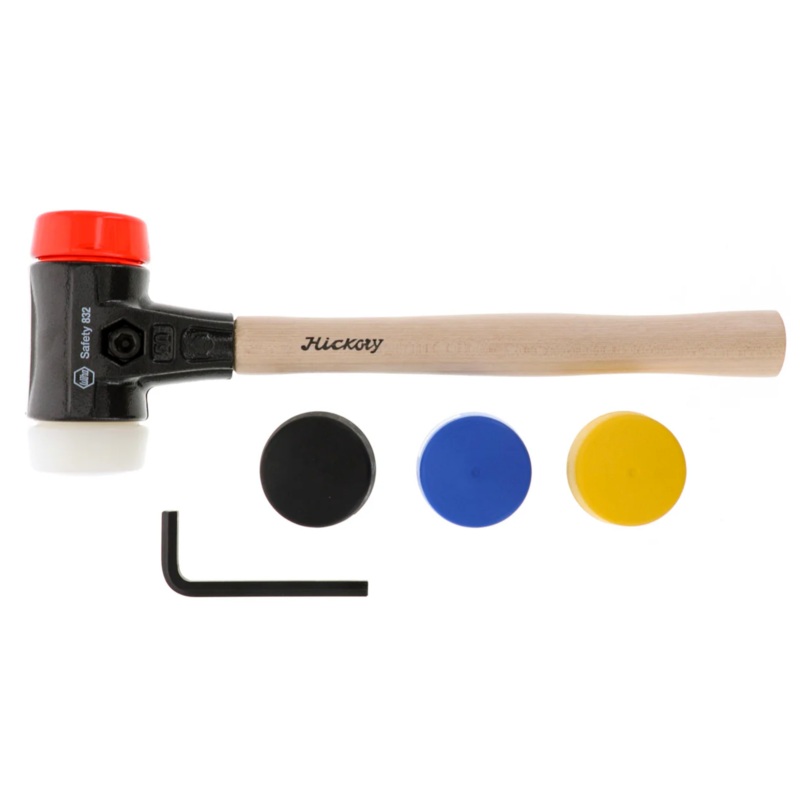 Wiha 7 Piece Split Head Mallet Set 30mm – 83236