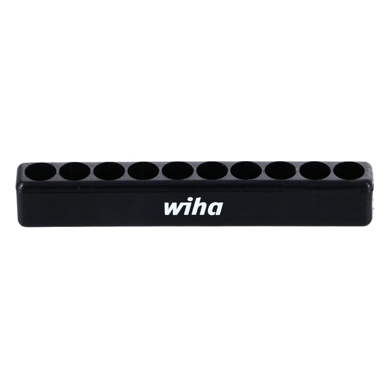 Wiha Black Holder for 10 Piece 1/4 in Bit – WI 91396