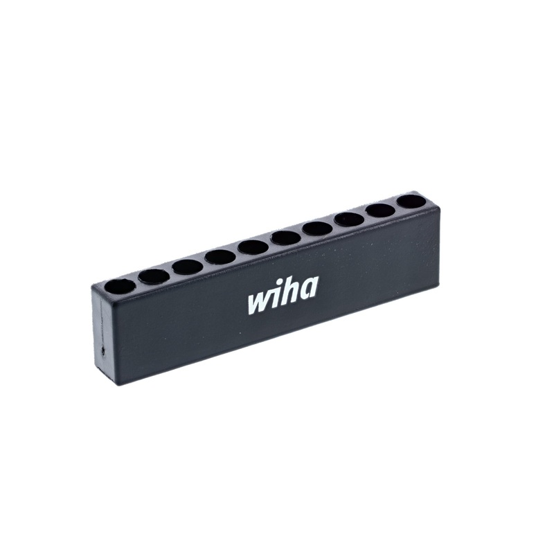 Wiha Black Holder for 10 Piece 4mm Bits – WI 91379