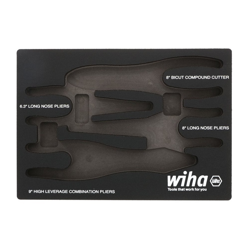 Wiha Empty Foam Tray for 3/8 in Inch Sockets – WI 93033