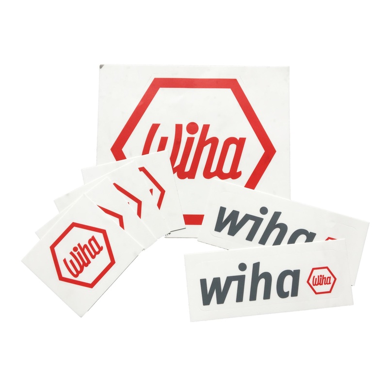 Wiha Set of 7 Sticker Pack – WI 91493