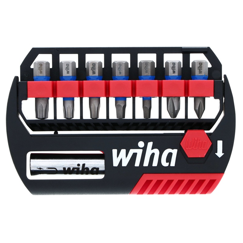 Wiha Set of 8 Terminator Blue Bit Buddy, 1 in – WI 70098