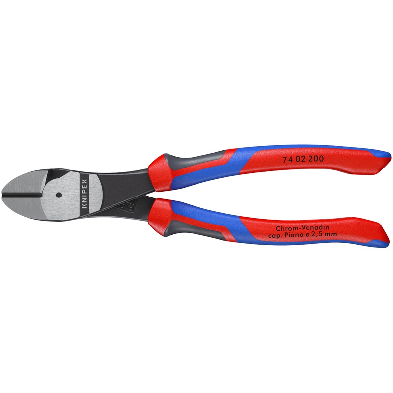 KNIPEX 74 02 200 SBA | 8 High Leverage Diagonal Cutters
