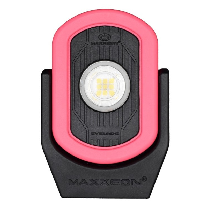 Maxxeon WorkStar 815 CYCLOPS Rechargeable Work Light – Pink – MXN00815