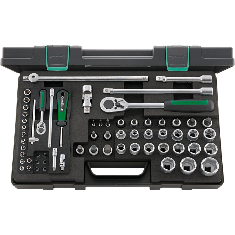 Stahlwille 96013702 | Socket Set 86TX KN, 63 pcs