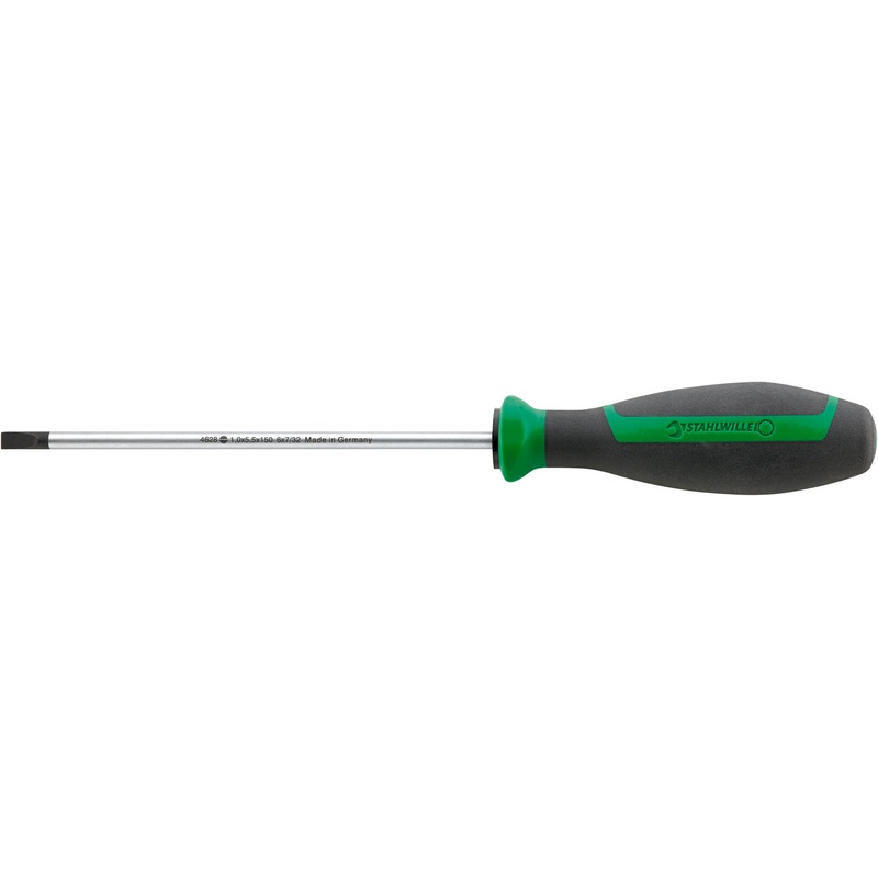 Stahlwille 3C Drall Electrician’s Slotted Screwdriver, Size 3, 0.6 x 3.5 x 100mm – ST 46283135