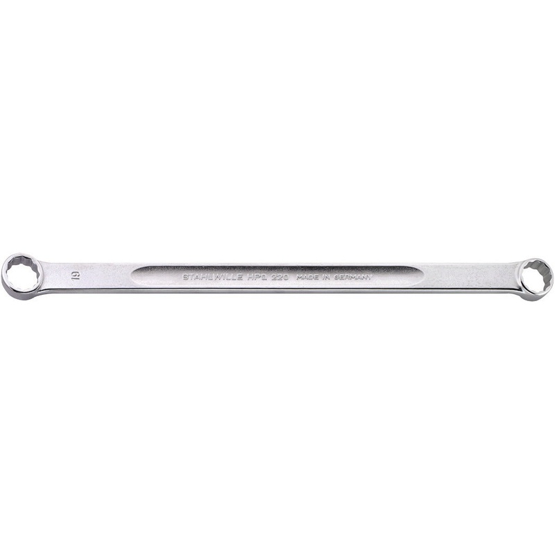 Stahlwille Double Ended Ring Spanner Wrench, 6 x 8 in, Length 205mm – ST 41030608