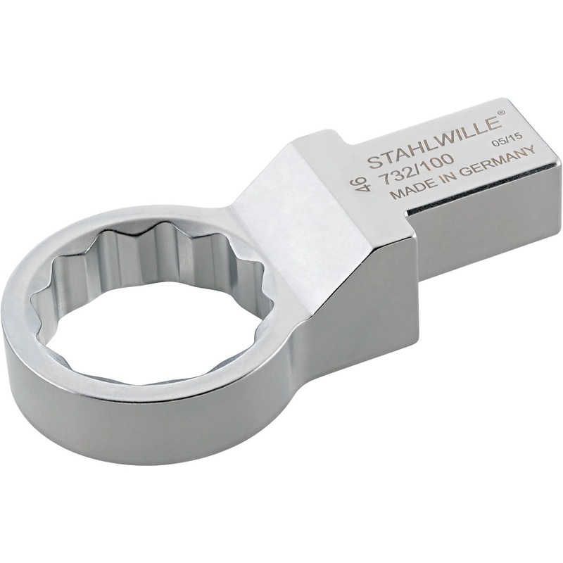Stahlwille Ring Ended Insert Tool, 5/8 in, 9 x 12mm, 26mm Width – ST 58621036