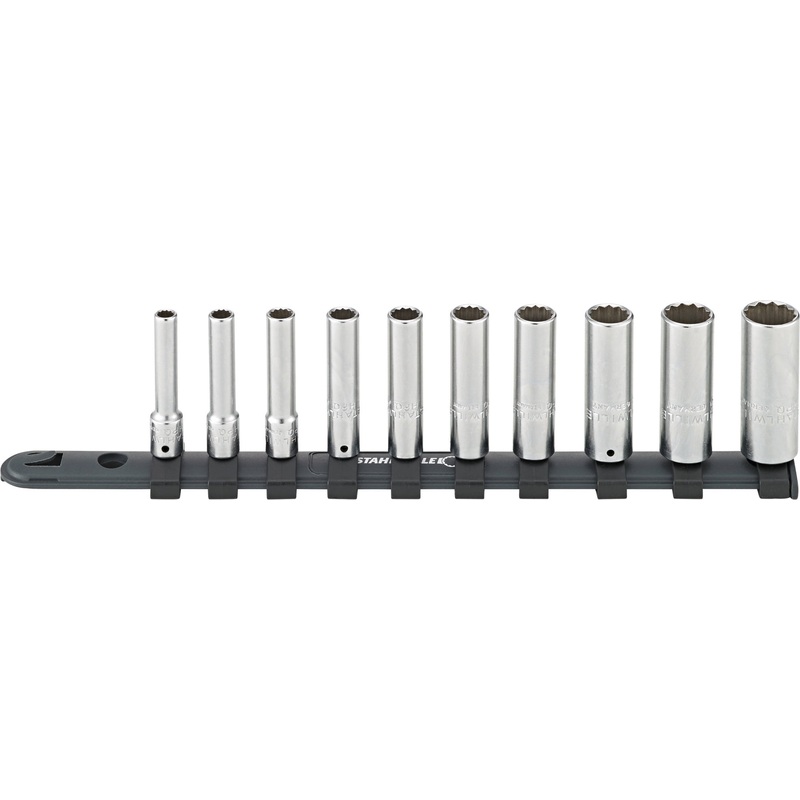Stahlwille Set of 10 Socket with Clip Bar – ST 96016410