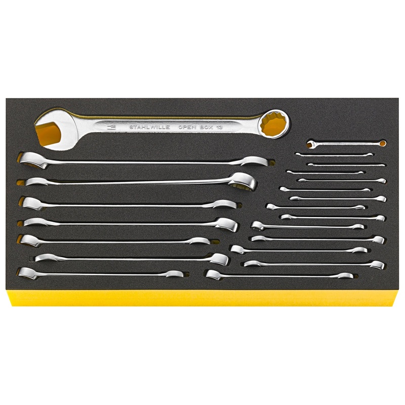 Stahlwille Set of 22 TCS Ratchet Combination Spanner Wrench – ST 96830125