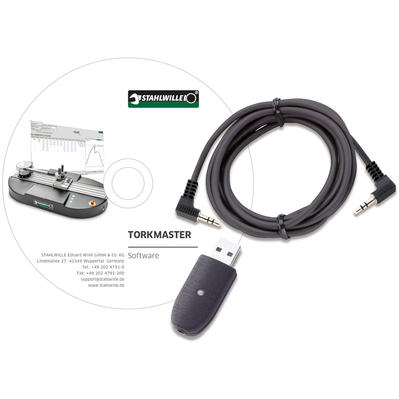 Stahlwille USB Adaptor, Jack Cable and Software TorkMaster – ST 96583629
