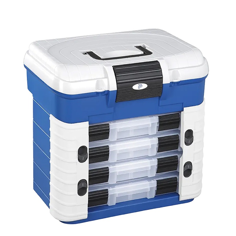 Panaro Superbox with Ergonomic Seat, 1 Spinner Bait Box and 4 Tackle Boxes Art. 194 – 501