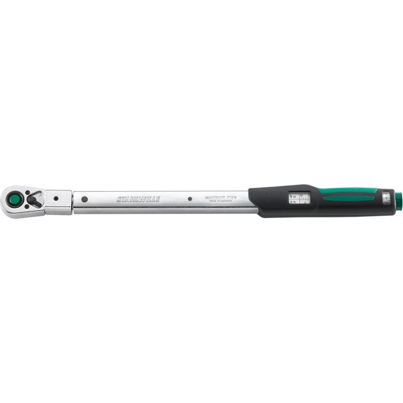 Stahlwille MANOSKOP Service Torque Wrench with Fixed Quick Release Ratchet, 10QR FK – ST 96502110