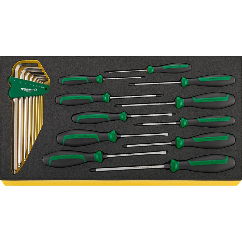 Stahlwille Set of 20 Drall Screwdriver with TCS Insert – ST 96830122