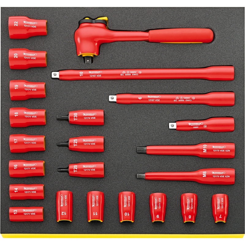 Stahlwille Set of 23 Tool with TCS Insert – ST 96830041