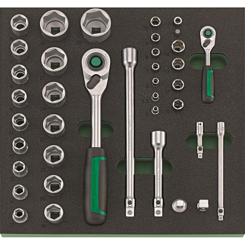 Stahlwille Set of 38 Socket with TCS Insert – ST 96830264
