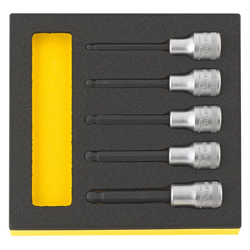 Stahlwille Set of 5 Inhex Screwdriver Socket with TCS Insert – ST 96838116
