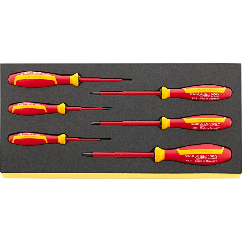 Stahlwille Set of 6 Drall Screwdriver with TCS Insert – ST 96838793
