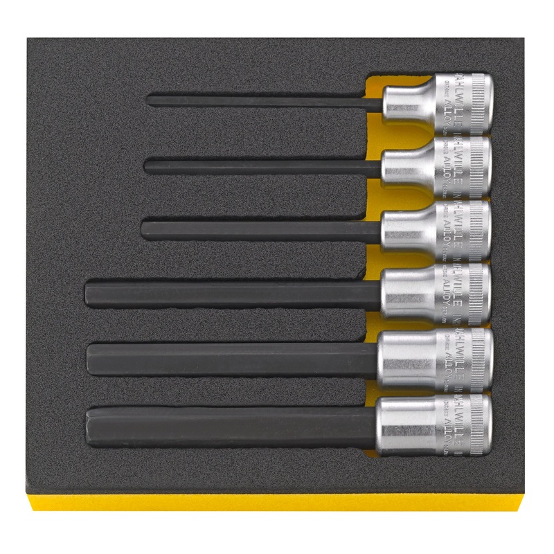 Stahlwille Set of 6 Screwdriver Socket with TCS Insert – ST 96838117