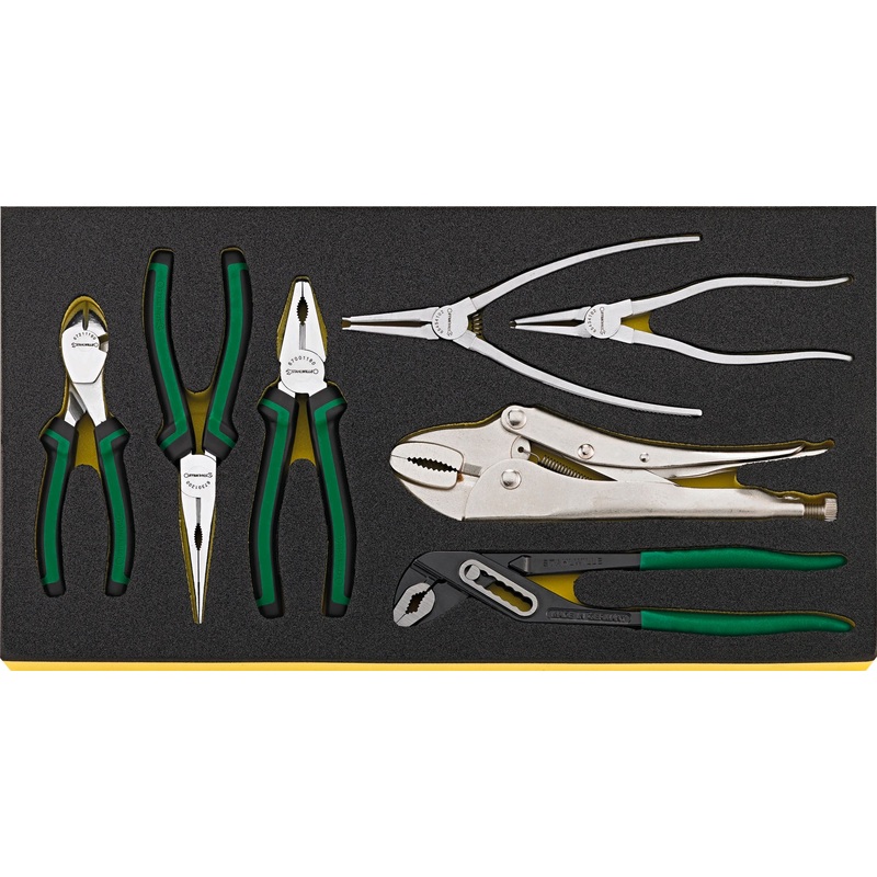 Stahlwille Set of 7 Plier with TCS Insert, Length 250mm – ST 96830118