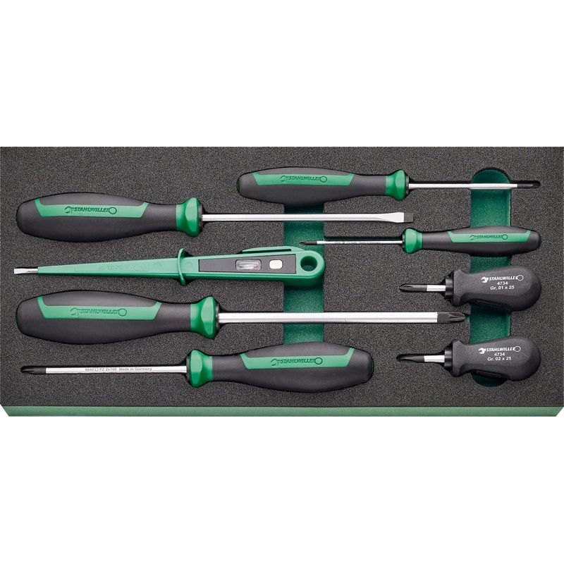 Stahlwille Set of 8 Screwdriver with TCS Insert – ST 96830275