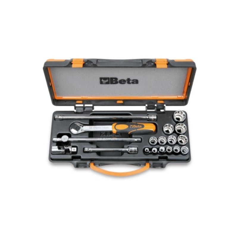 Beta Tools (Article# 910AS/C13) Set of 18 Sockets – BT 9100925