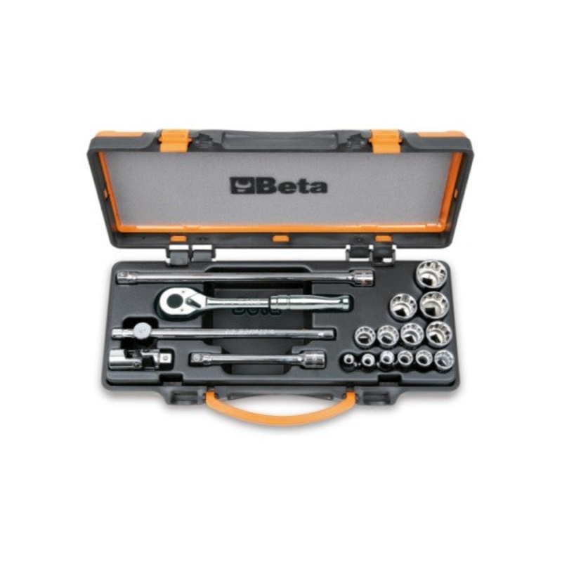 Beta Tools (Article# 910AS/MBM-C18) Set of 18 Sockets – BT 9100926