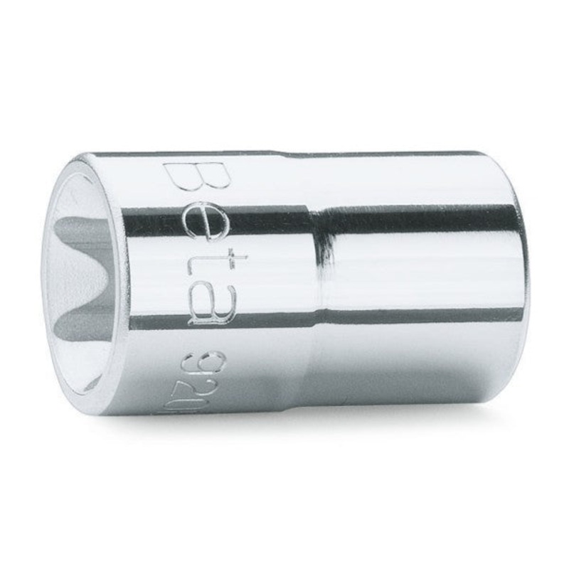 Beta Tools (Article# 920FTX 20) E20 1/2 in Drive Torx Hand Socket, Chrome-Plated – BT 9200385