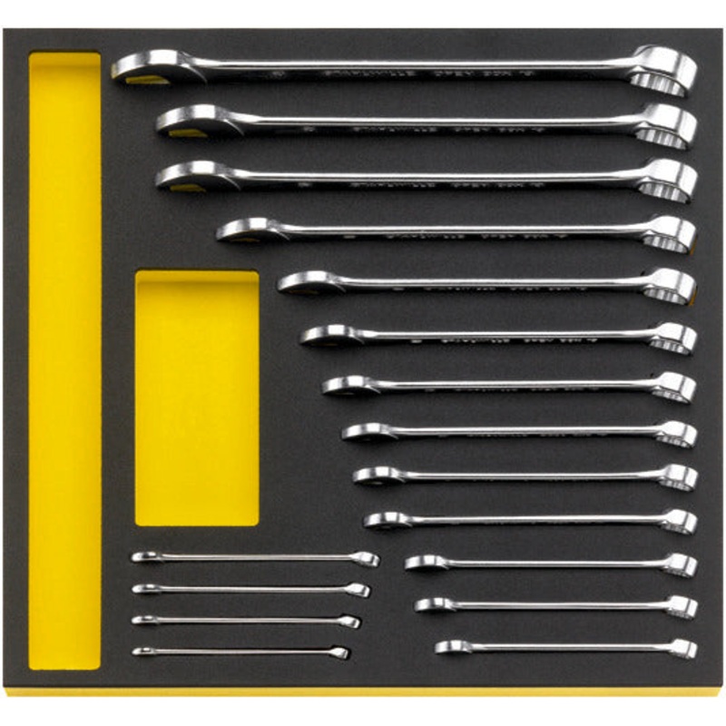 Stahlwille Set of 17 Combination Wrench with TCS Insert, 6 – 24mm – ST 96830351