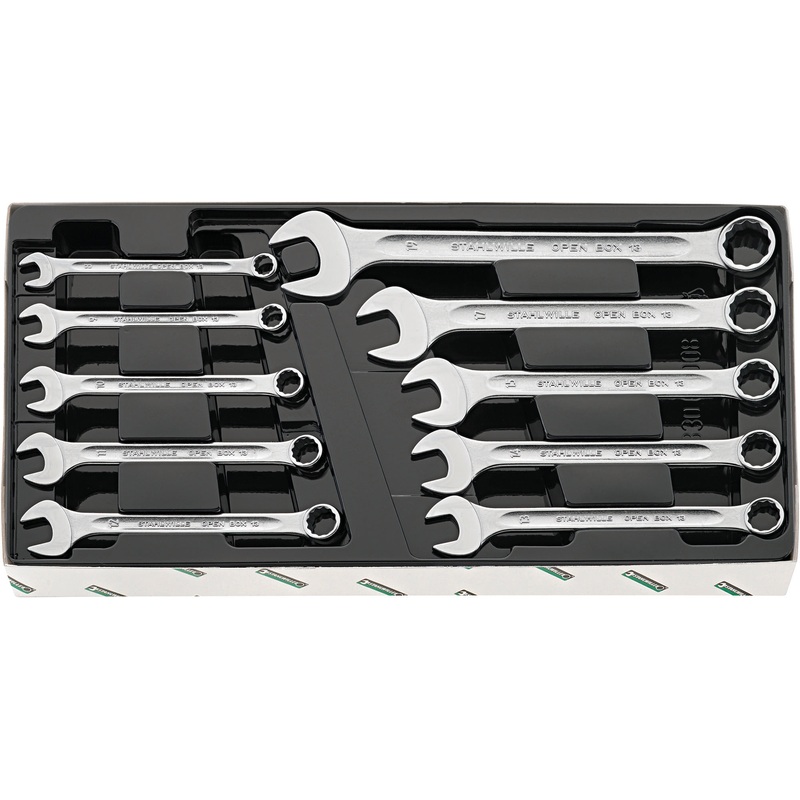 Stahlwille Set of 8 Combination Wrench, 7/16 – 7/8 in – ST 96404803