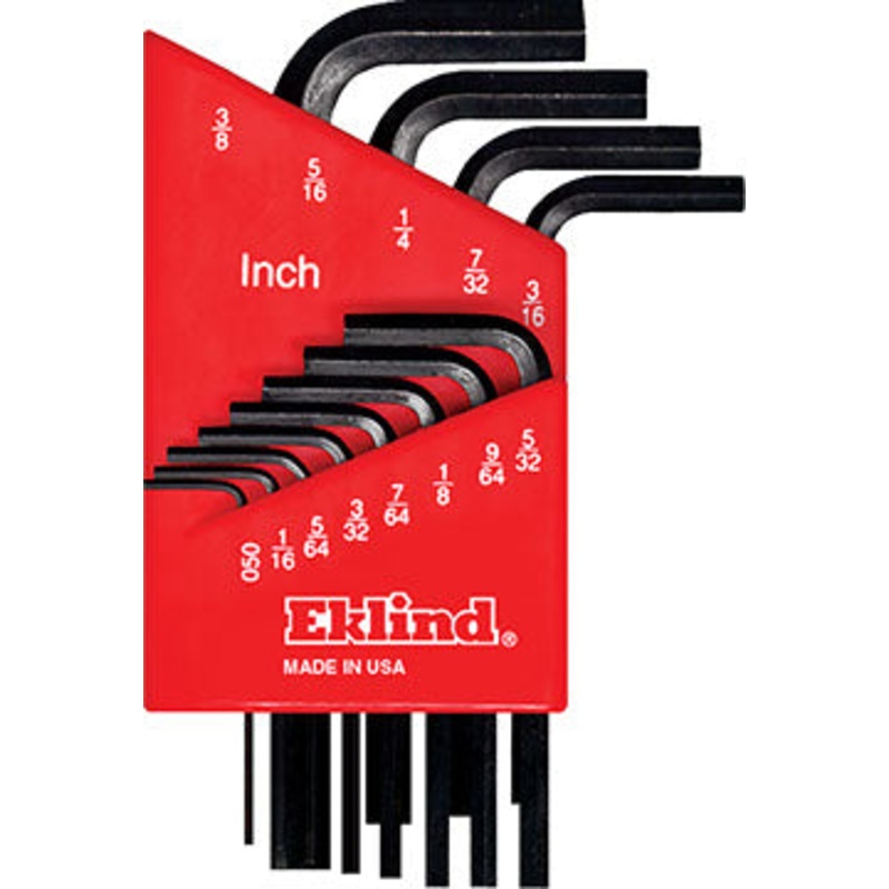 Eklind Set of 12 Short Hexagon L-Key Bulk – EK 10112 Hexagon L-Key Set