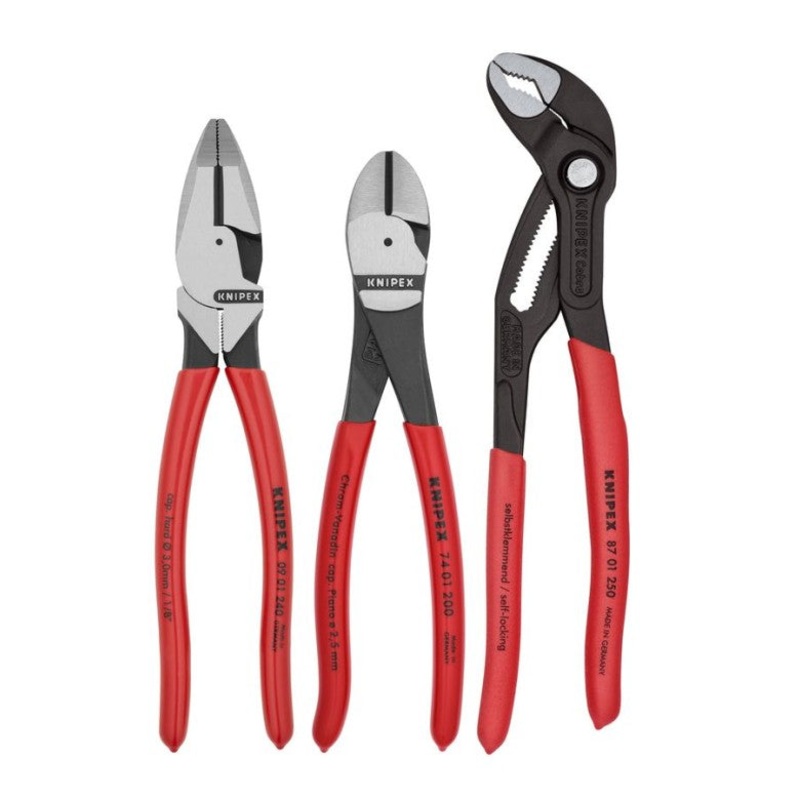 KNIPEX 3 Pc Pro Pliers Set – 9K 00 80 157 US
