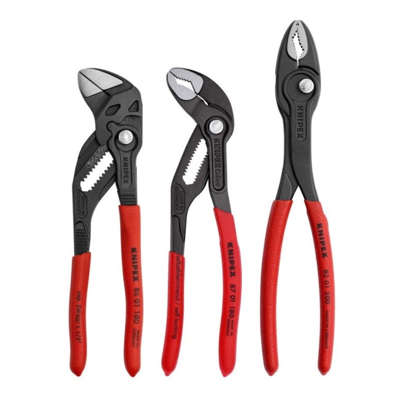 KNIPEX 3 Pc Top Selling Pliers Set – 9K 00 80 156 US