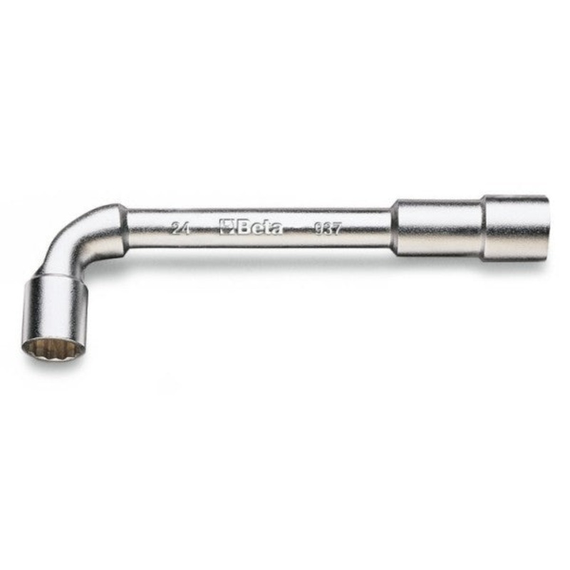 Beta Tools (Article# 937 13X13) 13 x 13mm Double End Hexagon/Bi-Hex Socket Wrench, 6/12 Point, Chrome-Plated – BT 9370013