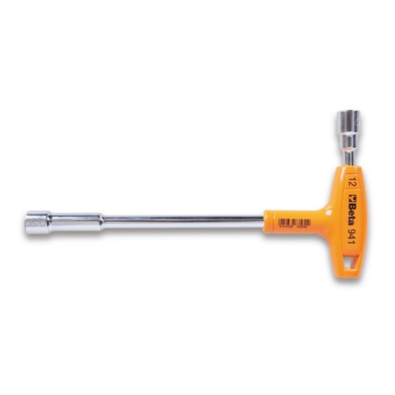 Beta Tools (Article# 941 13) 13mm Hexagon/Bi-Hex Socket Wrench, 6/12 Point with High Torque Handle – BT 9410113