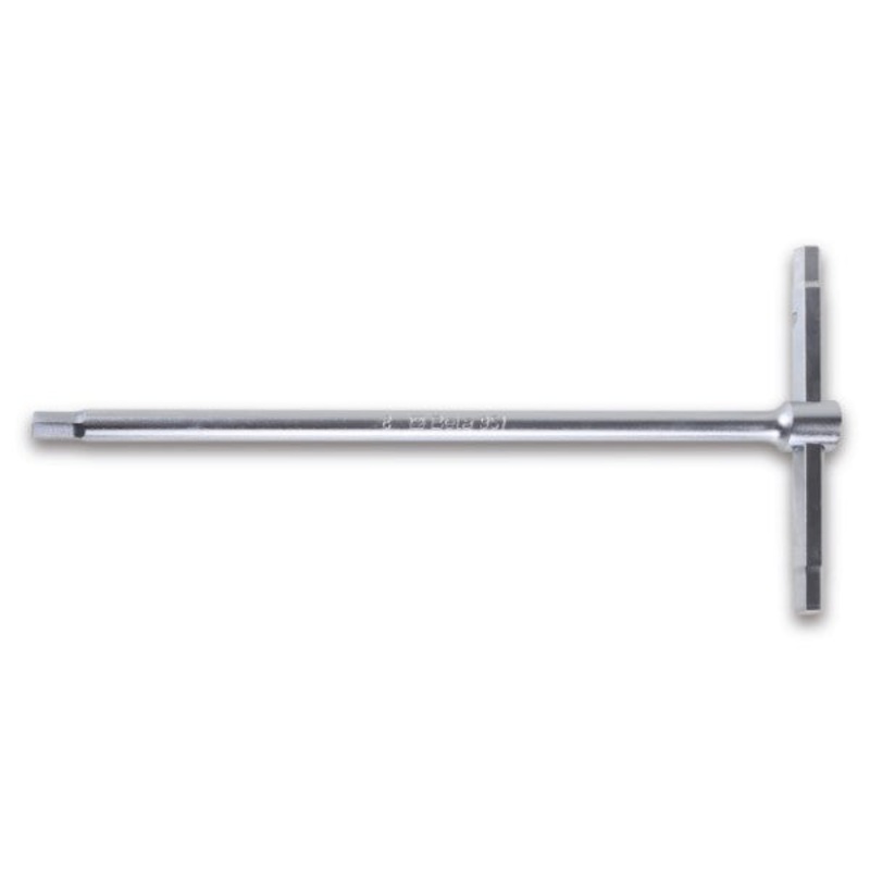 Beta Tools (Article# 951 4) 4mm Sliding T-Handle Wrench, 3 Hex Male Ends, Chrome-Plated – BT 9510540