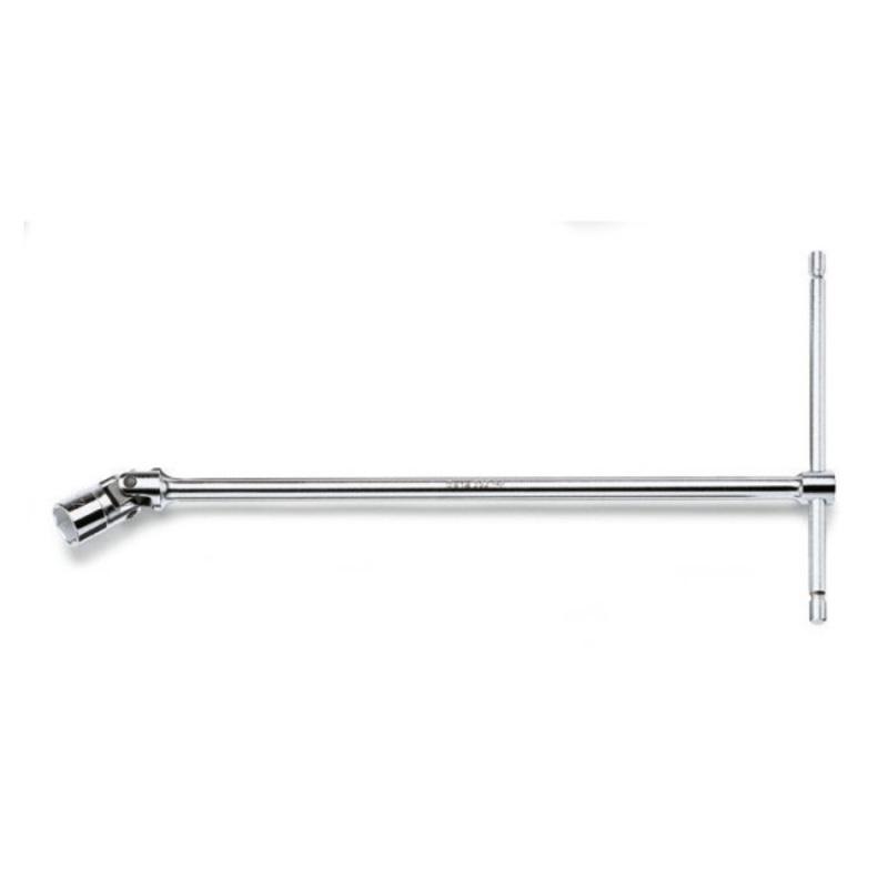 Beta Tools (Article# 952 12) 12mm Sliding T-Handle Wrench, 6 Point Swivel Socket, Chrome-Plated – BT 9520012
