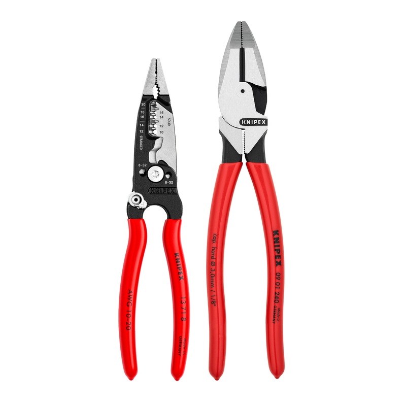 KNIPEX 2 Pc Electrical Set – 9K 00 80 148 US Electricians Set
