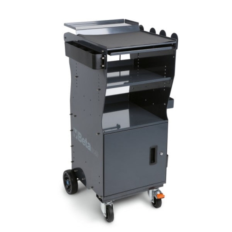 Beta Tools (Article# CA49 G) Mobile Work Station – Diagnostic Cart with Door – BT 49000112