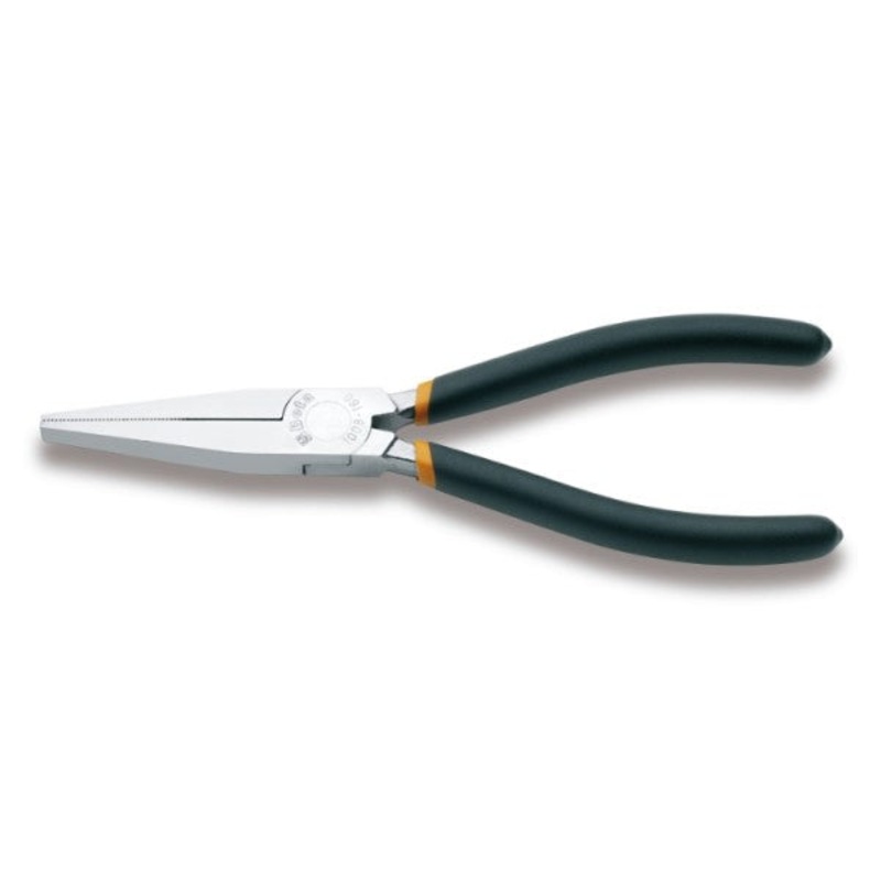 Beta Tools (Article# 1008 160) Long Flat Knurled Nose Plier, 160mm – BT 10080006