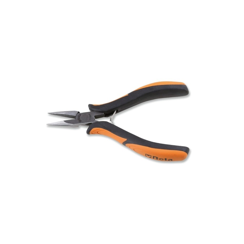 Beta Tools (Article# 1175BM) Smooth Half-Round Short Nose Plier, OAL 140mm – BT 11750101
