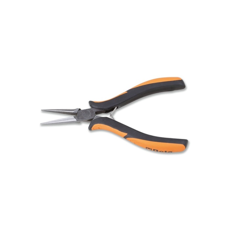 Beta Tools (Article# 1178BM) Smooth Half-Round Long Needle Nose Plier, OAL 140mm – BT 11780101