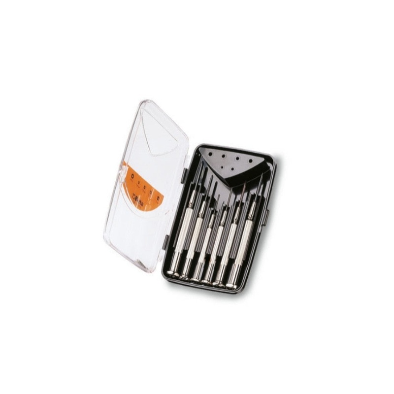 Beta Tools (Article# 1229LPH/A6) Set of 6 Micro-Screwdriver Items 1229LP-1229PH – BT 12290310