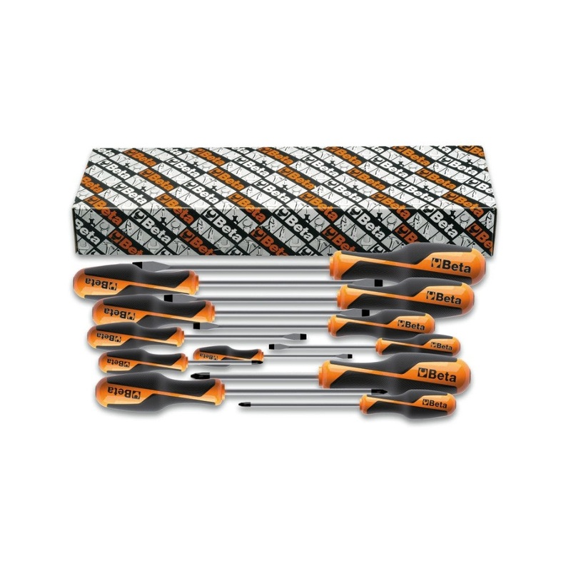 Beta Tools (Article# 1263/S12) Set of 12 Screwdriver for Items 1260 and 1262 – BT 12630112
