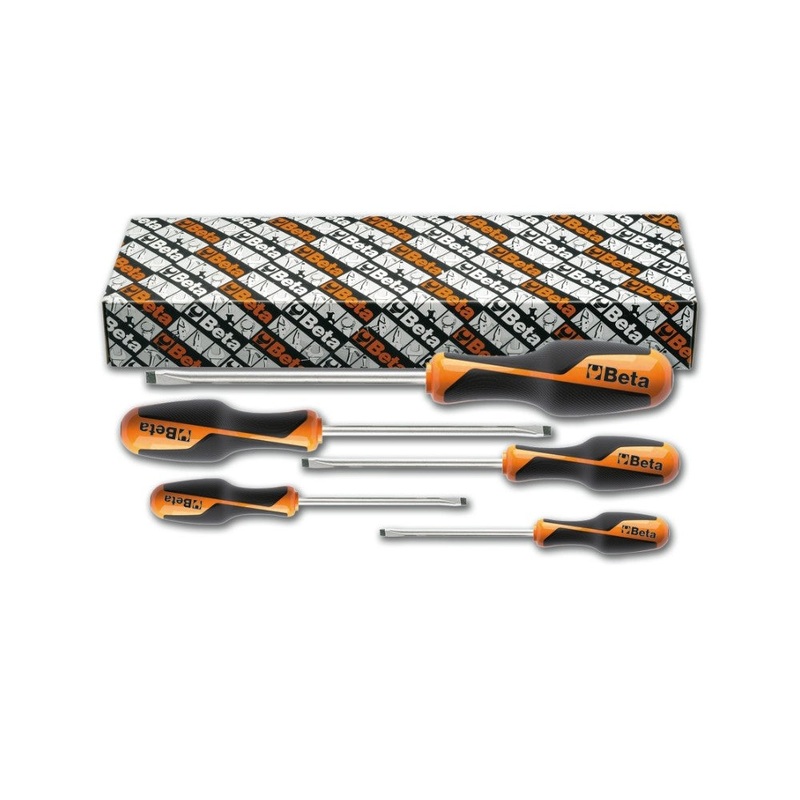 Beta Tools (Article# 1264/S5) Set of 5 Screwdrivers for Headless Slotted Screws – BT 12640305