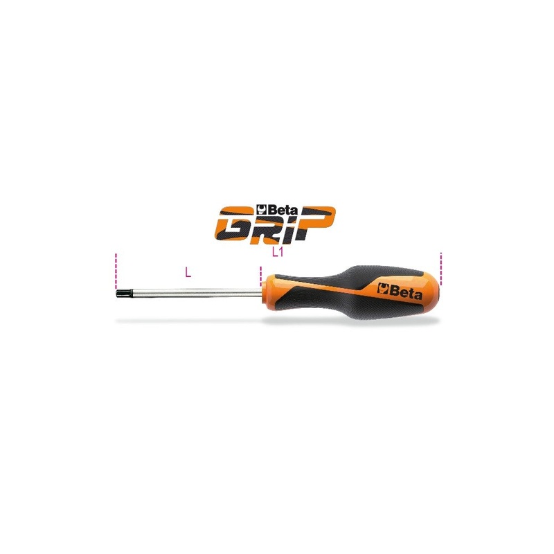 Beta Tools (Article# 1265ES 5) 5mm Hexagon Driver with Handle – BT 12650050