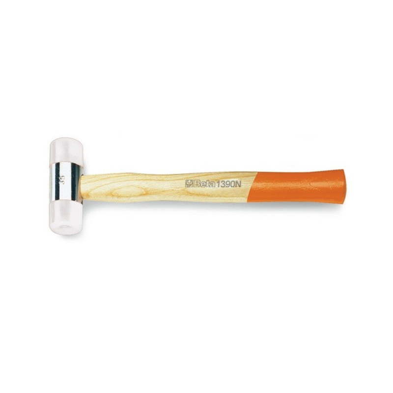 Beta Tools (Article# 1390N 22) 5 oz Nylon Face Hammer with Wooden Handle – BT 13900522